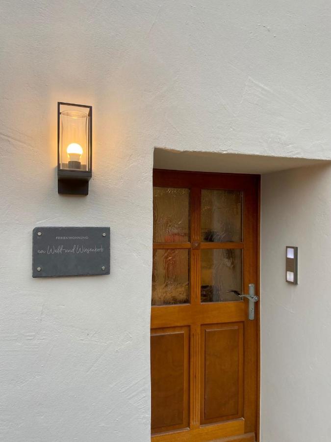 Ferienwohnung Am Wald-Und Wiesenkorb Kell am See Exterior photo