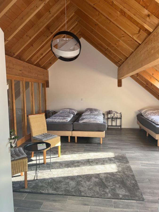 Ferienwohnung Am Wald-Und Wiesenkorb Kell am See Exterior photo